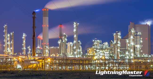Chemical-Plant-Lightning-Protection