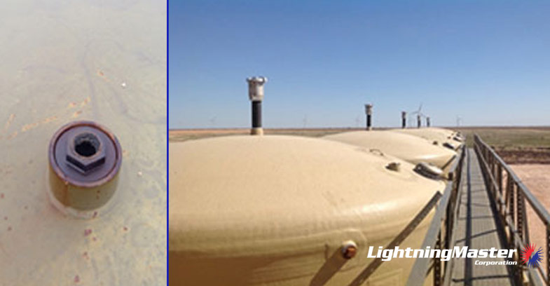 The Effect of Tank Venting on Lightning and Static Ignitions at Production and Disposal Sites